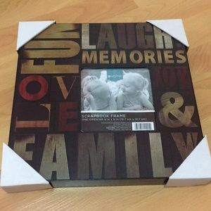 Target Home Scrapbook Frame 5x5 Opening